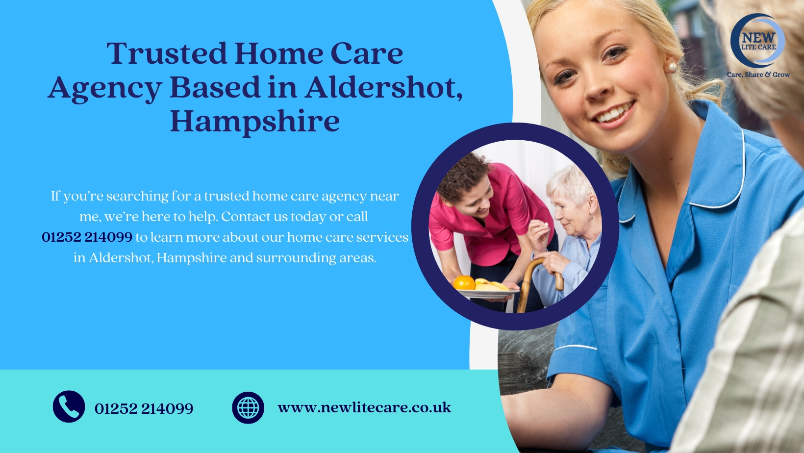 Trusted Home Care Agency Based in Aldershot, Hampshire