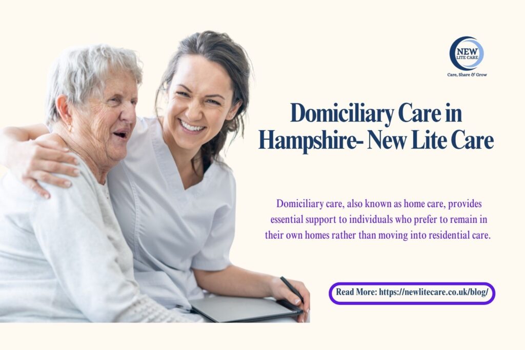 Domiciliary Care in Hampshire- New Lite Care